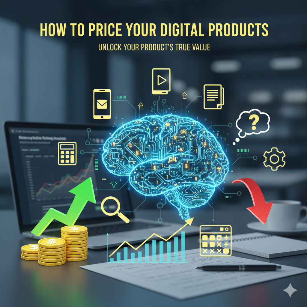 How to price your digital products using effective pricing strategies
